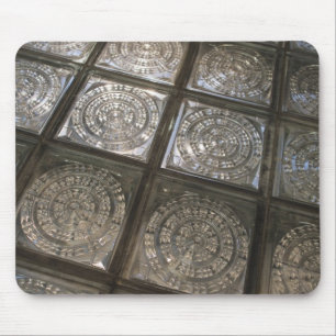 Palacio de Communicaciones, glass flooring Mousepad