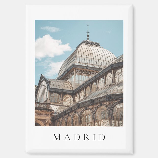 Palacio de Cristal del Retiro, Madrid  Magnet (Vorderseite)