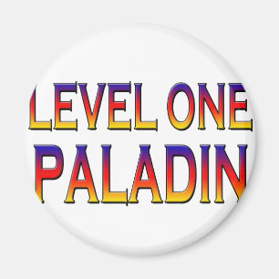 Paladin der Stufe 1 Magnet