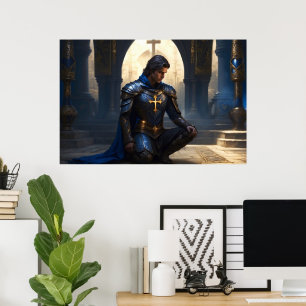 Paladin des Gebet Poster