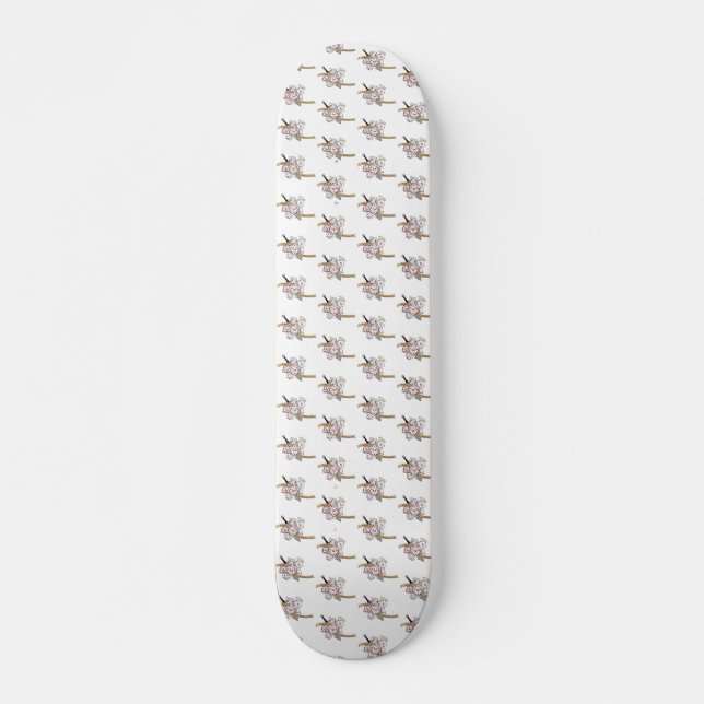 Paladin Dice Design Skateboard (Vorne)