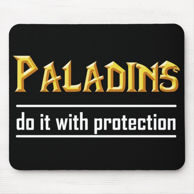 Paladin Mousepad (Vorne)