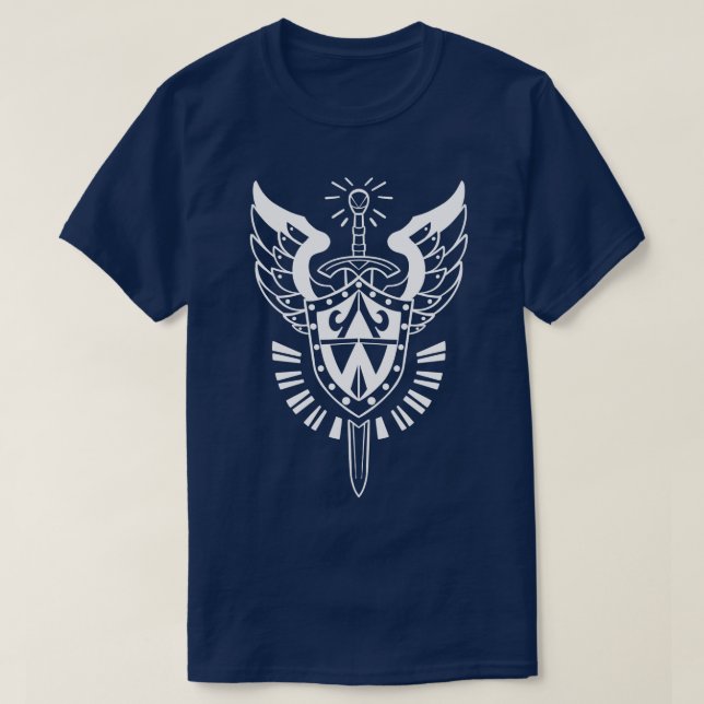 Paladin Oath of Devotion White T-Shirt (Design vorne)