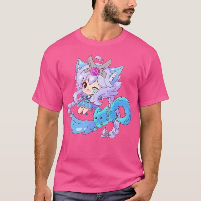 Paladins Io Luna Chibi T-Shirt (Vorderseite)