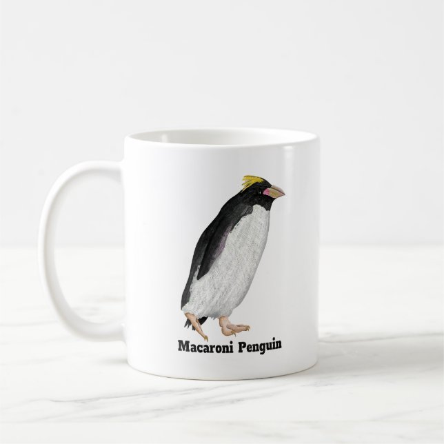 Paläeudyptes Extinct Pinguin Kaffeetasse (Links)