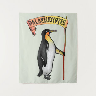 Paläeudyptes Extinct Pinguin Wandteppich