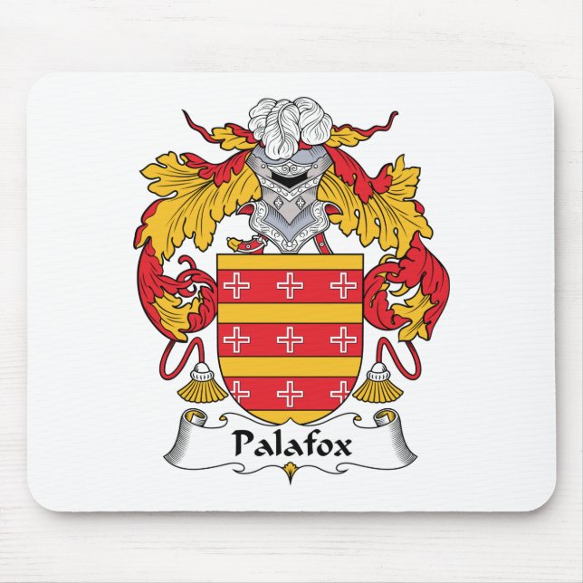 Palafox Familienwappen Mousepad (Vorne)