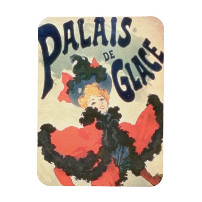 Palais de Glace, Champs Elysees, Paris, 1894 (colo Magnet (Vertikal)