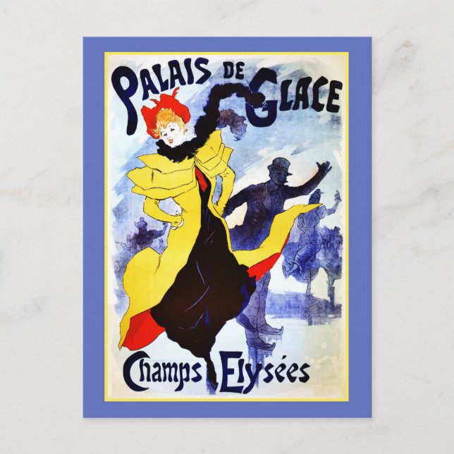 Palais de Glace Champs Elysées Postkarte (Vorderseite)