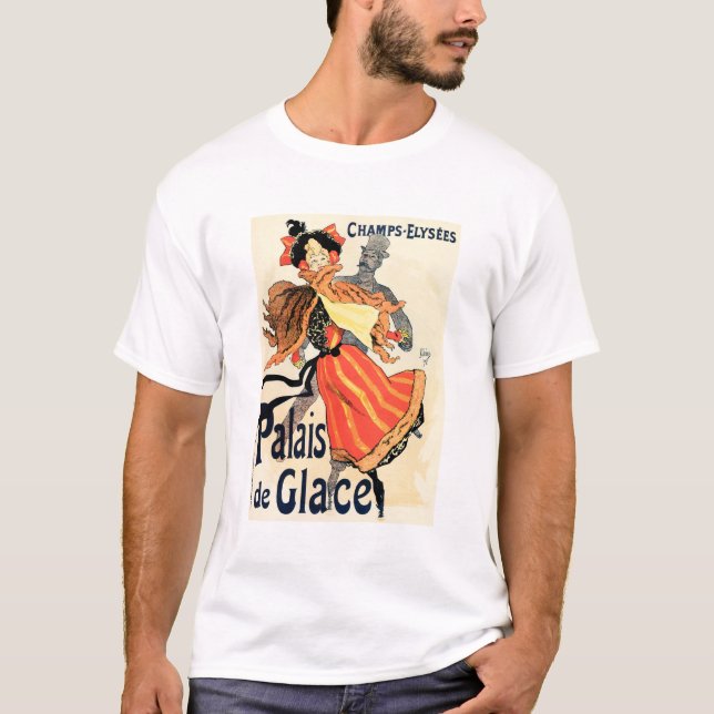 PALAIS de GLACE Jules Cheret Maitres de l'Affiche T-Shirt (Vorderseite)