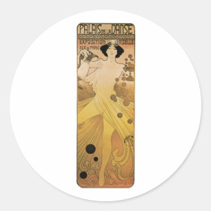 Palais de le Danse Runder Aufkleber