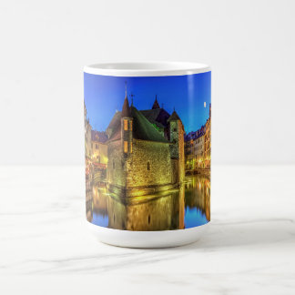 Palais de L'Ile Gefängnis und Kanal in alter Stadt Tasse
