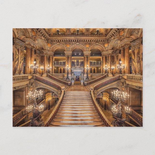 Palais Garnier Postkarte (Vorderseite)