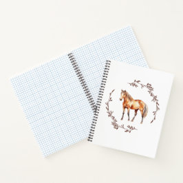 Palamino Horse Notebook Notizbuch