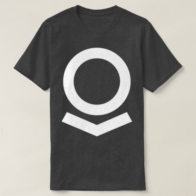 Palantir White Icon T-Shirt (Design vorne)