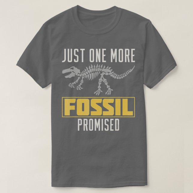 Paläontologe Fossilien Naturgeschichte 1 T-Shirt (Design vorne)
