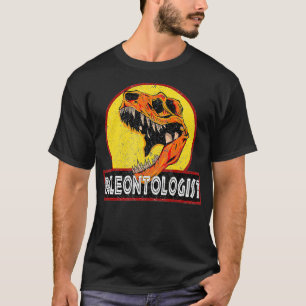 Paläontologe Funny Vintag Paleontology Dinosaurier T-Shirt