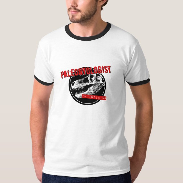 PALÄONTOLOGE im Training T-Shirt (Vorderseite)