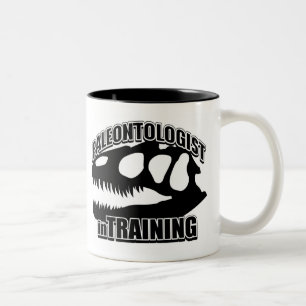 Paläontologe in Ausbildung Zweifarbige Tasse