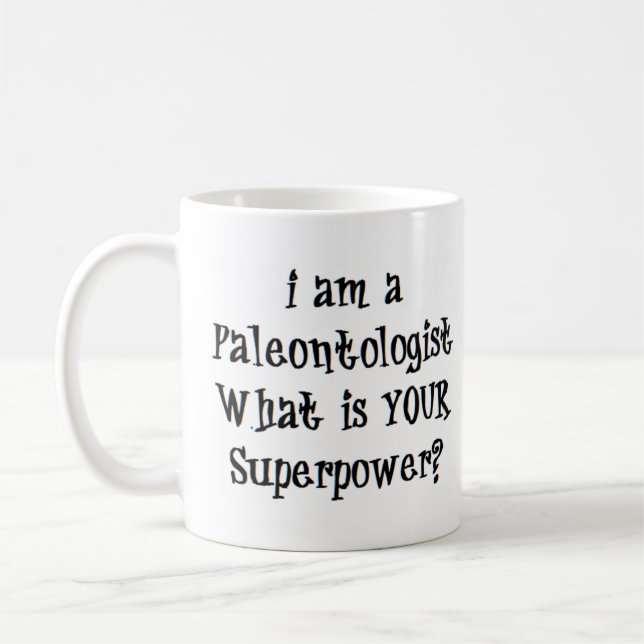 Paläontologe Kaffeetasse (Links)