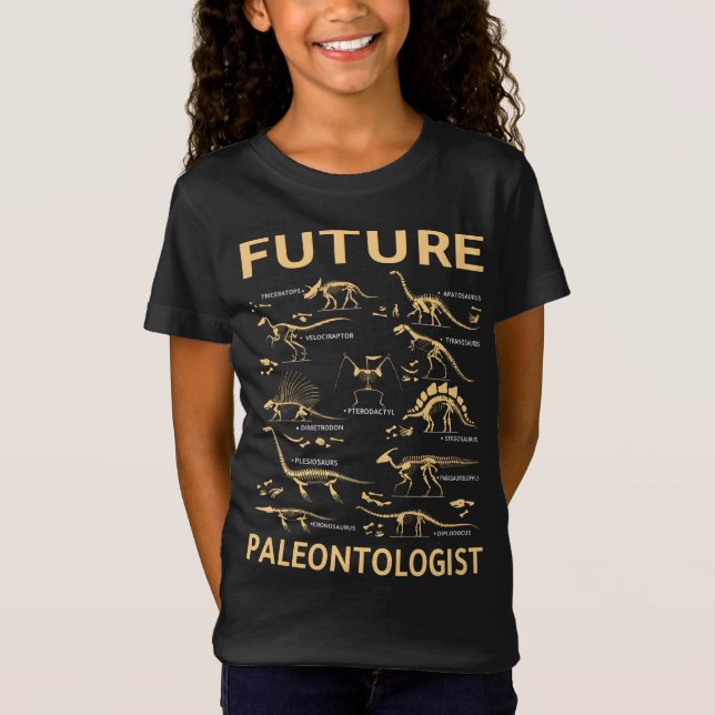 Paläontologe T-Shirt (Vorderseite)
