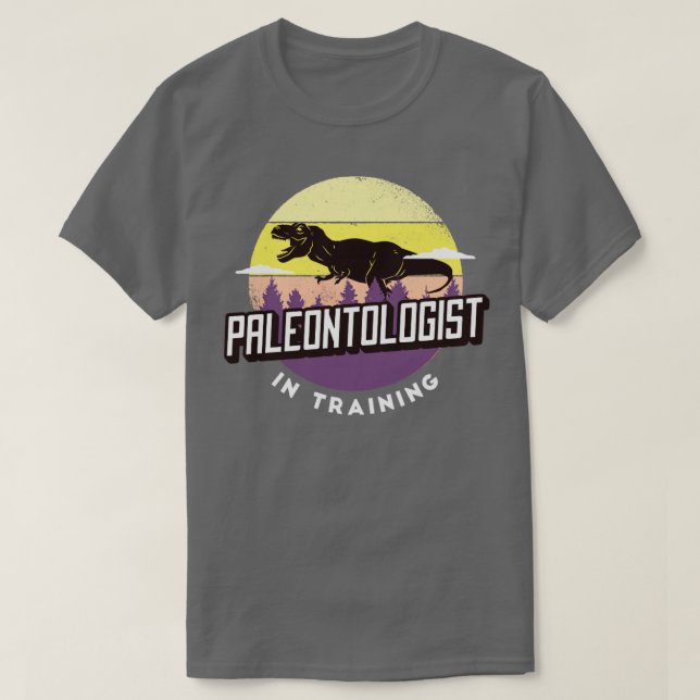 Paläontologe T-Shirt (Design vorne)