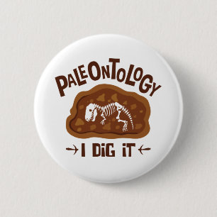 Paläontologie I Dig It Paläontologe Dinosaurier Bo Button