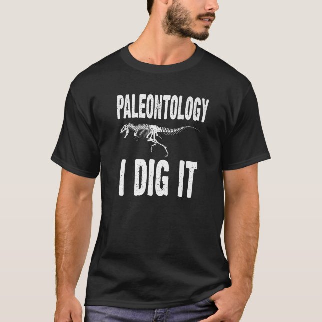 Paläontologie I Diving It Funny Fossil Hunter T Re T-Shirt (Vorderseite)