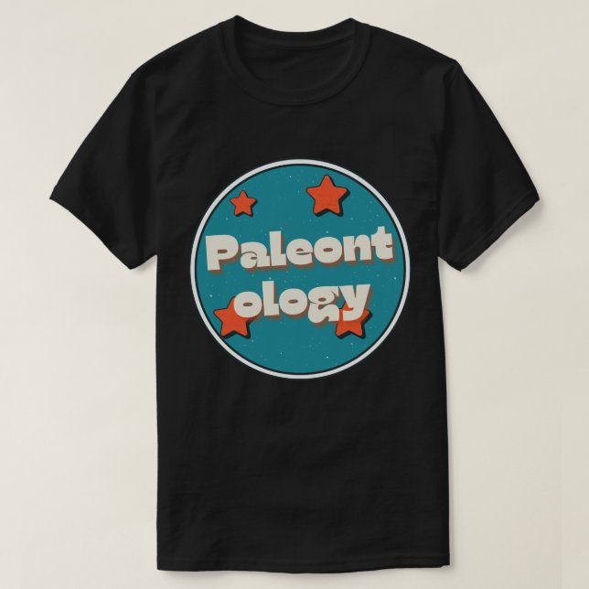 Paläontologie T-Shirt (Design vorne)