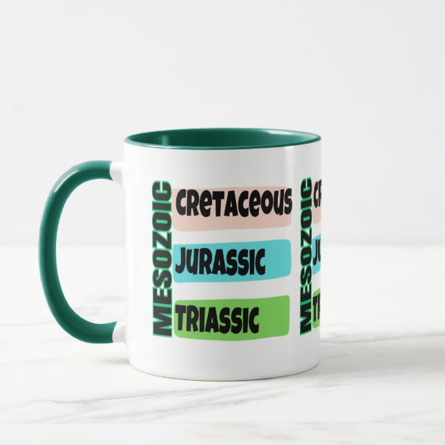 Paläontologie Tasse (Links)