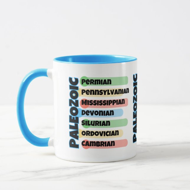 Paläontologie Tasse (Links)