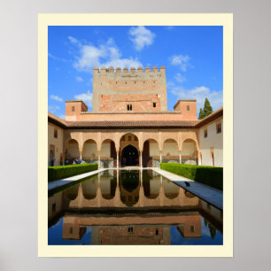 Palast Alhambra Poster
