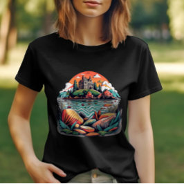 Palast am Fluss T-Shirt
