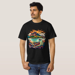 Palast am Fluss T-Shirt