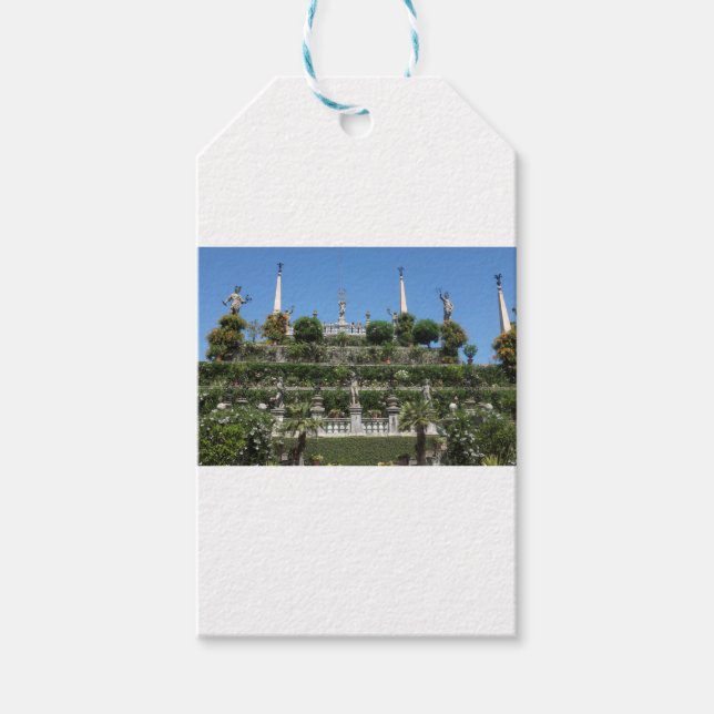 Palast Borromeo in Stresa, Italien Geschenkanhänger (Vorderseite)