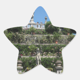 Palast Borromeo in Stresa, Italien Stern-Aufkleber