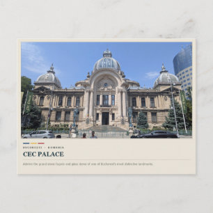 Palast CEC Bukarest Postkarte