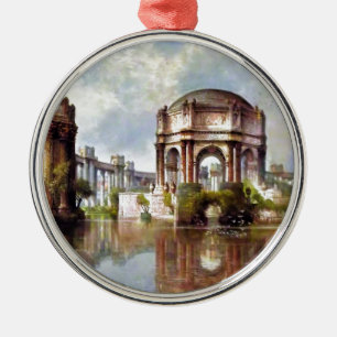 Palast der Schönen Künste San Francisco Silbernes Ornament