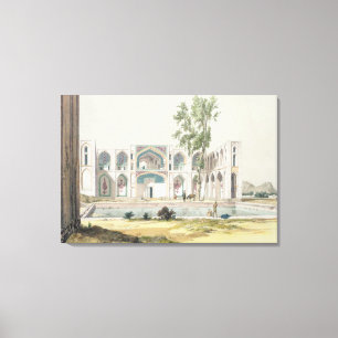 Palast der Tchar-Tasche in Isfahan, Persien, Telle Leinwanddruck