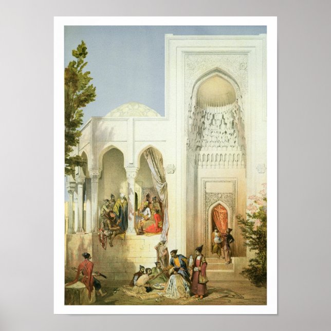 Palast des Khan von Baku, Halbinsel Apsheron Poster (Vorne)