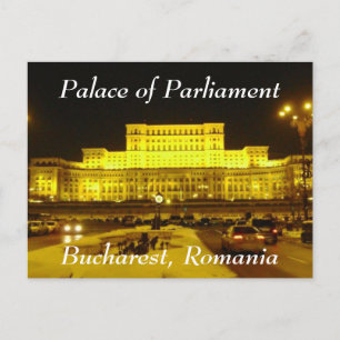 Palast des Parlaments, Bukarest, Rumänien Postkarte