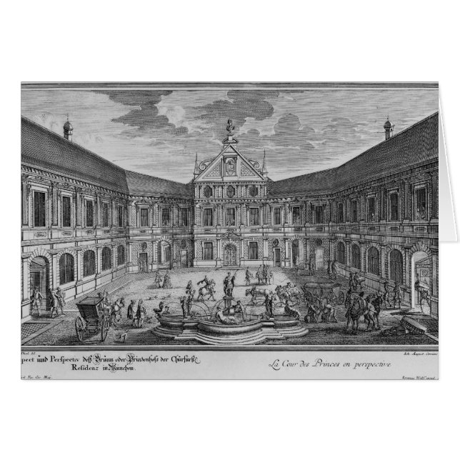 Palast in München, Deutschland (Vorderseite (Horizontal))