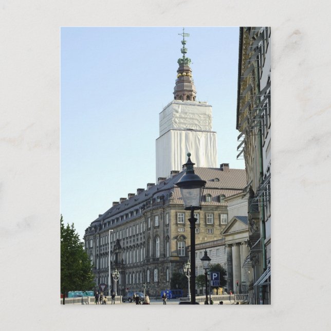 Palast Postkarte (Vorderseite)