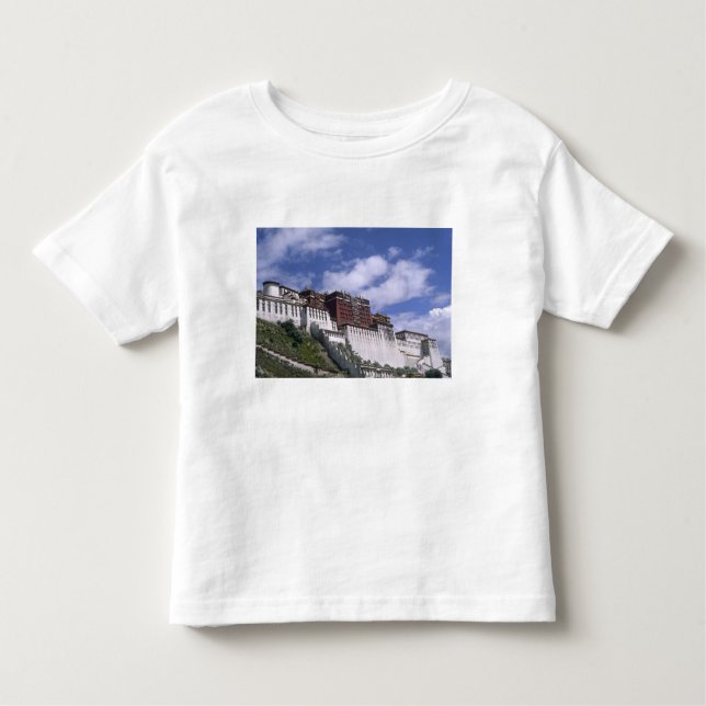 Palast Potala auf dem Berg der Zuhause des Dalai Kleinkind T-shirt (Vorderseite)