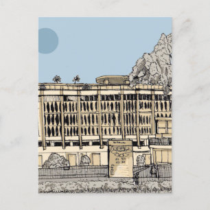 Palast Saigon Vietnam Postkarte