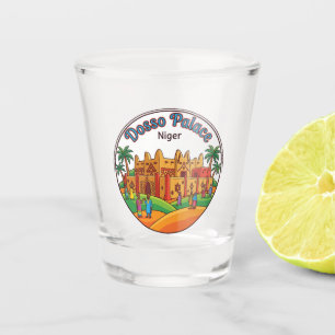 Palast von Dosso Niger Schnapsglas