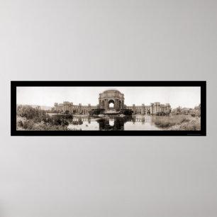 Palast von Foto 1919 der feinen Kunst-SF Poster