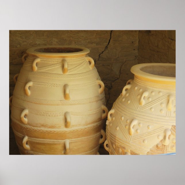 Palast von Knossos pithoi - Lagerjars POSTER (Vorne)
