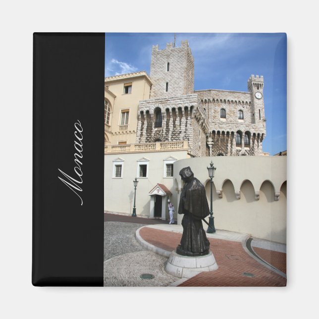 Palast von Monaco Magnet (Vorne)