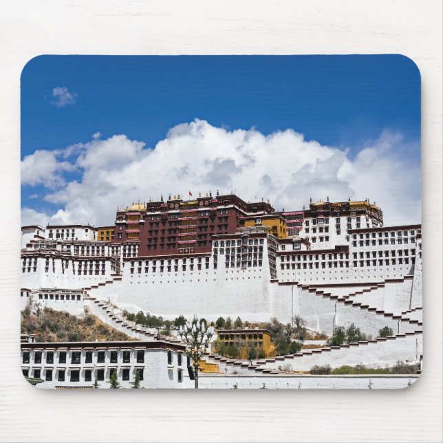Palast von Potala in Lhasa - Tibet Mousepad (Vorne)